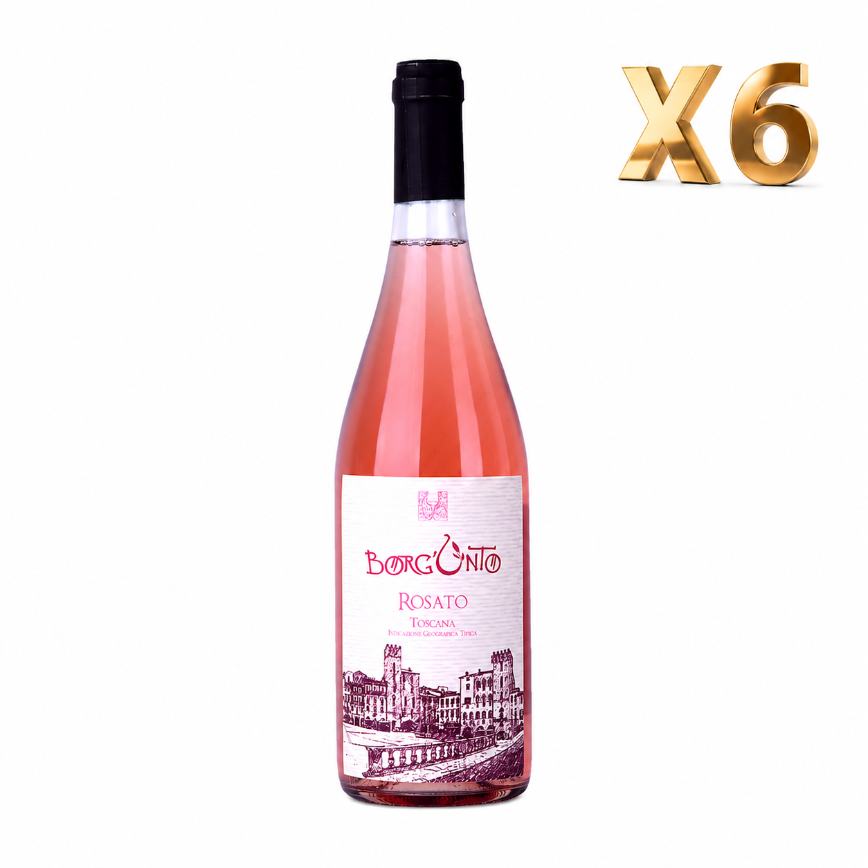 Rosé Wijn IGT Toscane – Borgunto