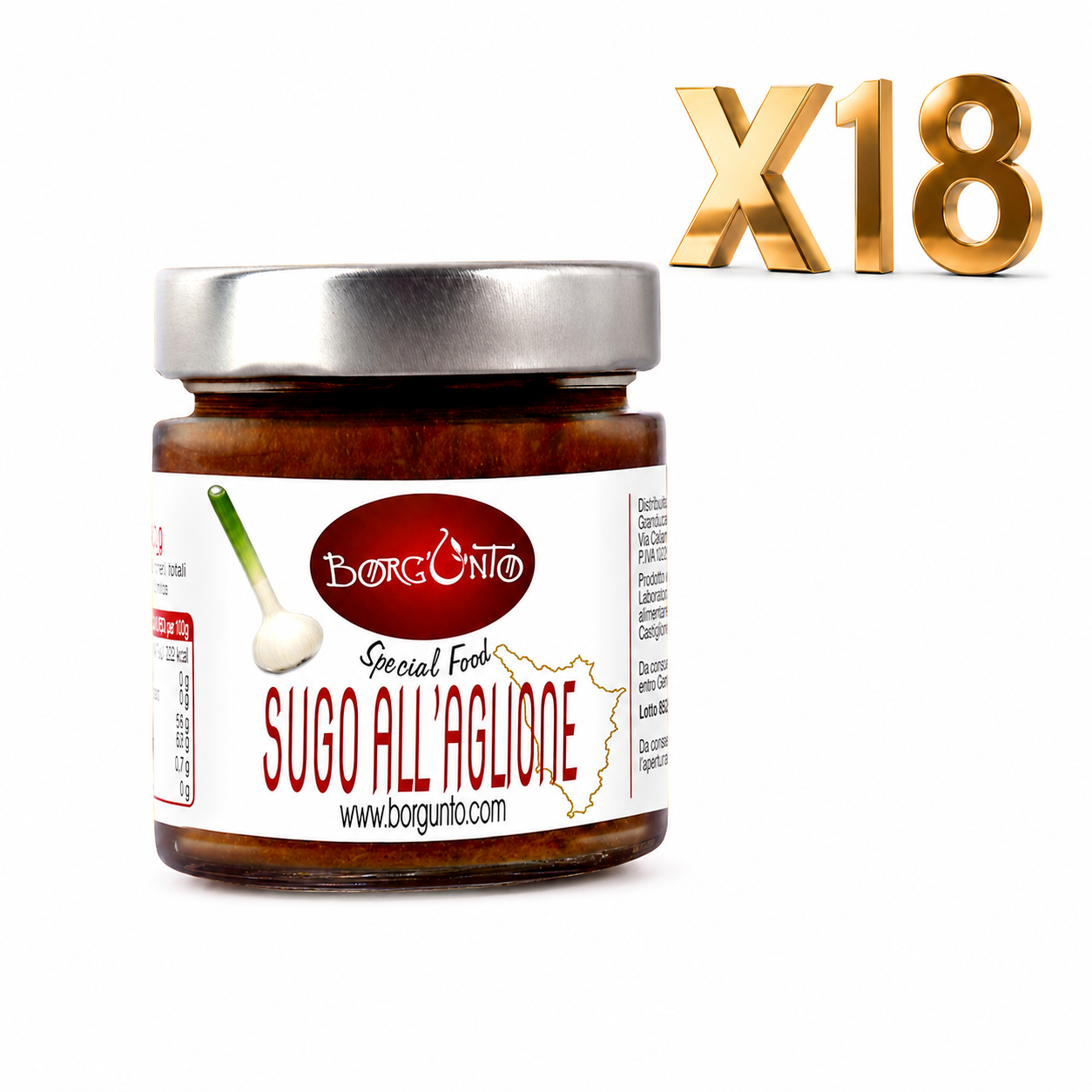 Sugo all’Aglione della Val di Chiana – Borgunto