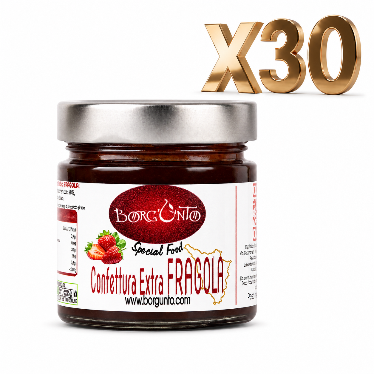 Confettura di Fragola Special Fruit – Borgunto