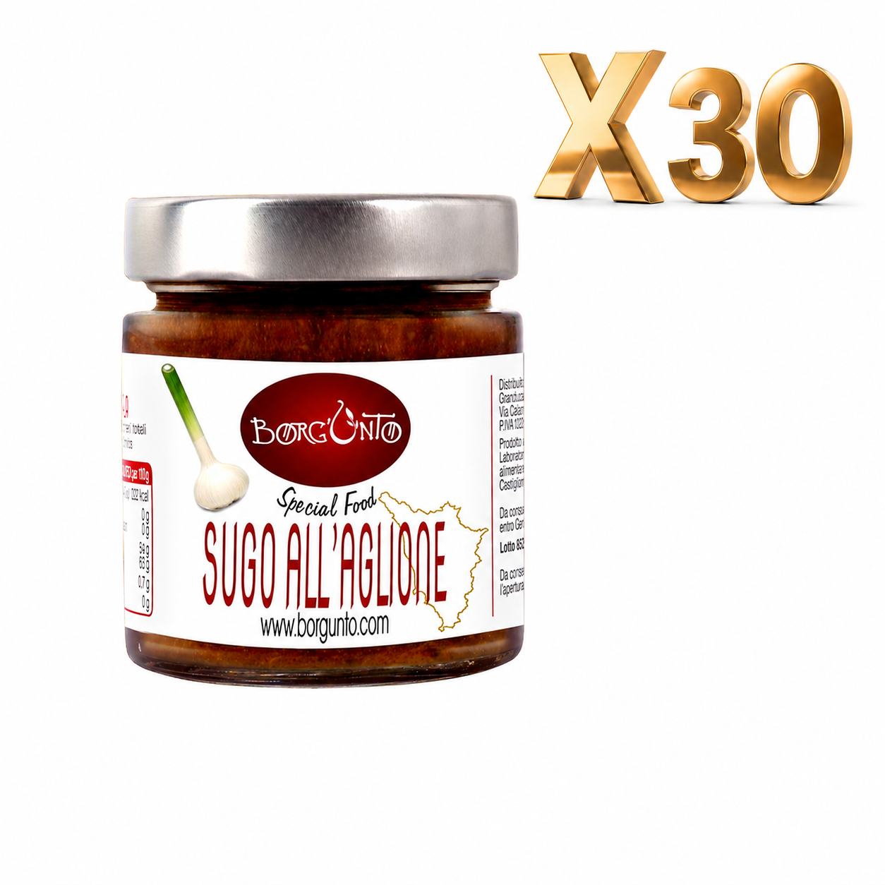 Sugo all’Aglione della Val di Chiana – Borgunto