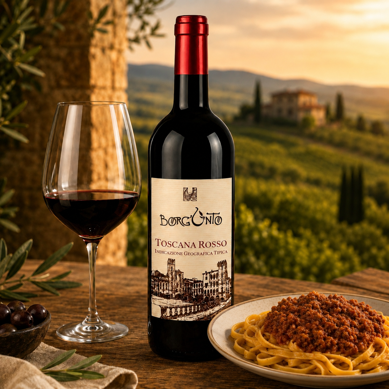 Vino Toscano Rosso DOC – Borgunto