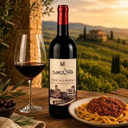 Vino Toscano Rosso DOC – Borgunto