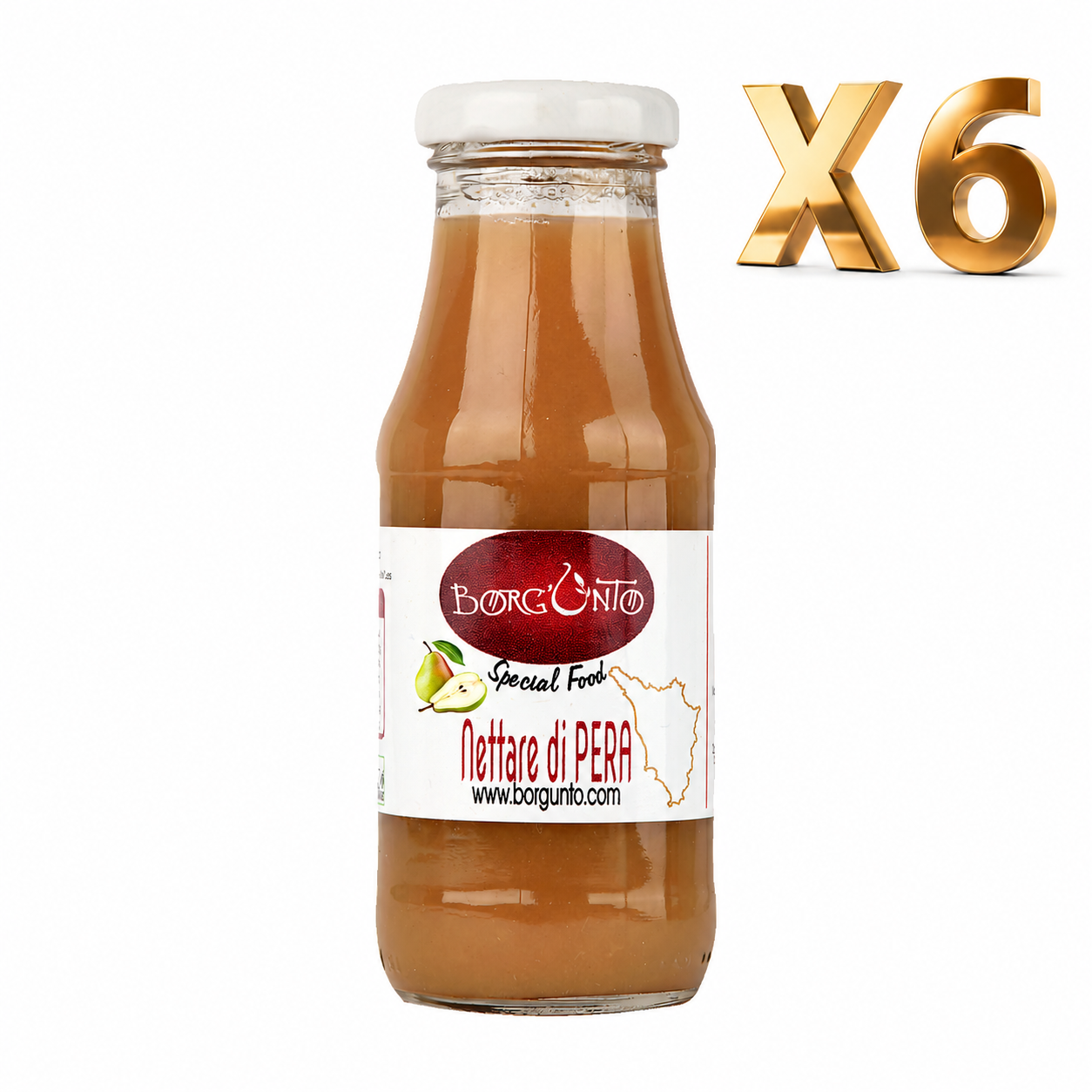 Ekologisk Päronnectar – Borgunto