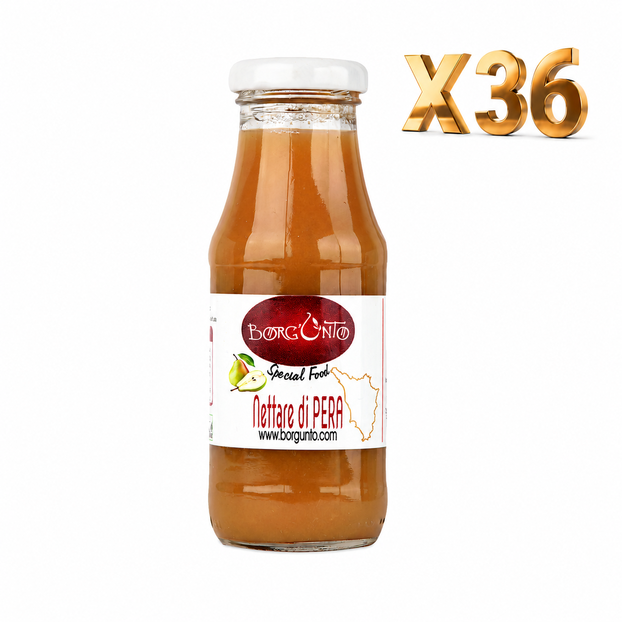 Ekologisk Päronnectar – Borgunto