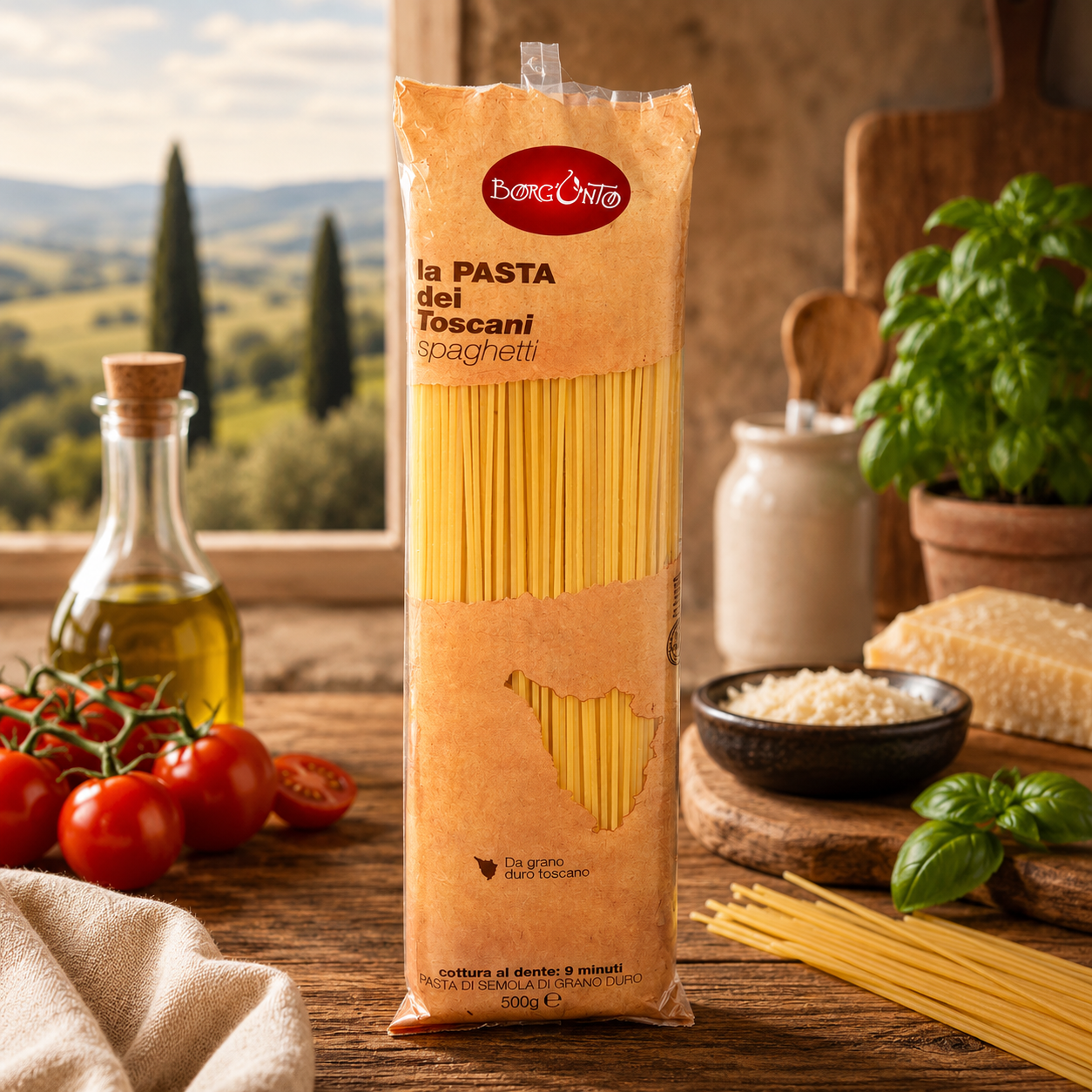 Spaghetti der toskanischen Erzeuger – Borgunto