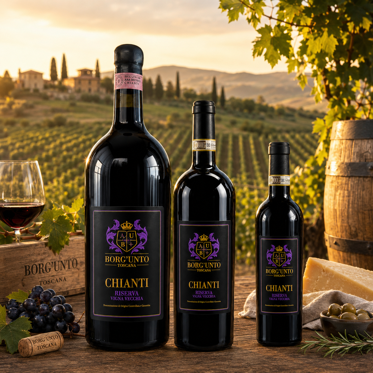 Chianti Riserva DOCG Stara Winnica – Borgunto