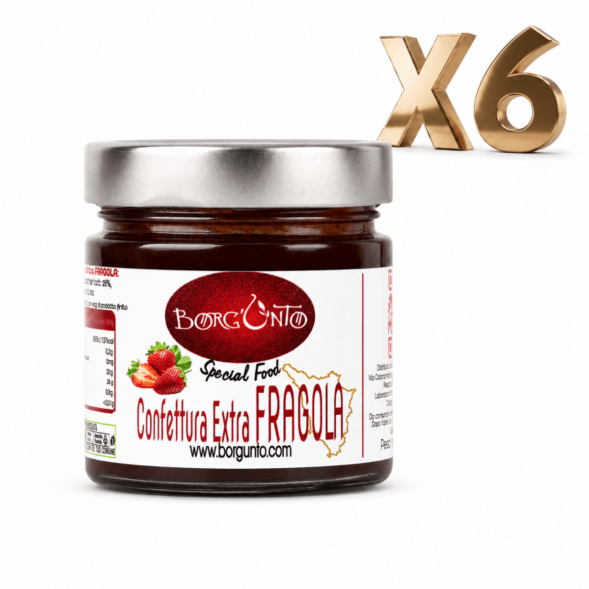 Confettura di Fragola Special Fruit – Borgunto - Borgunto