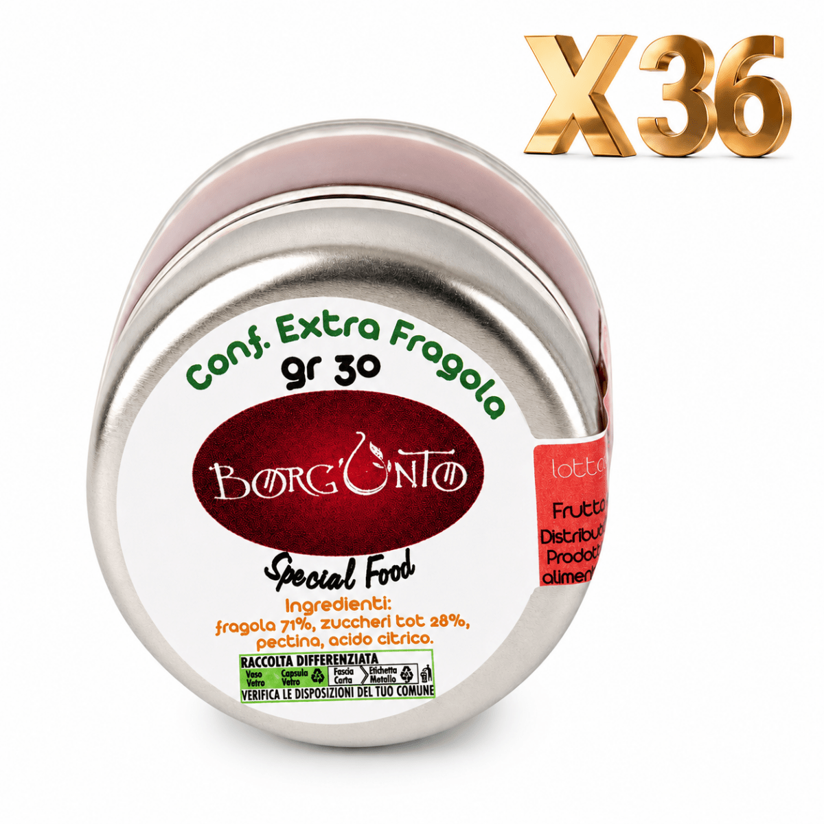 Confettura di Fragola Special Fruit – Borgunto - Borgunto