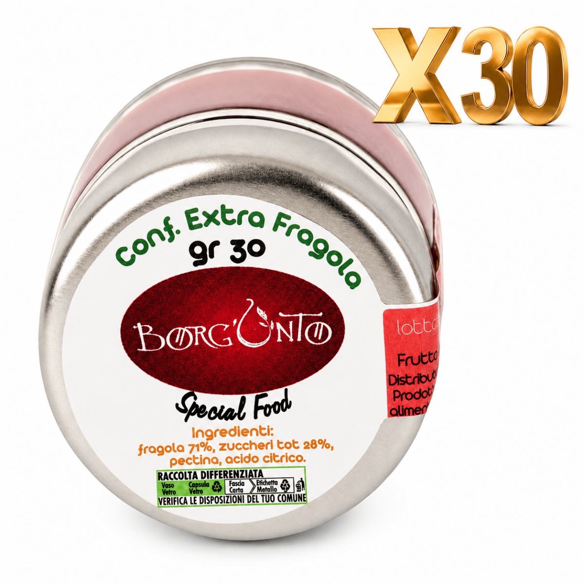 Confettura di Fragola Special Fruit – Borgunto - Borgunto