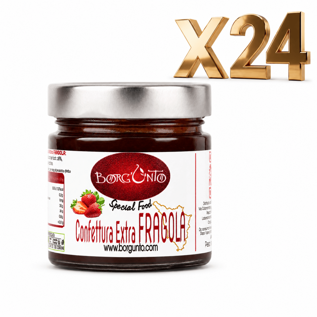 Confettura di Fragola Special Fruit – Borgunto - Borgunto
