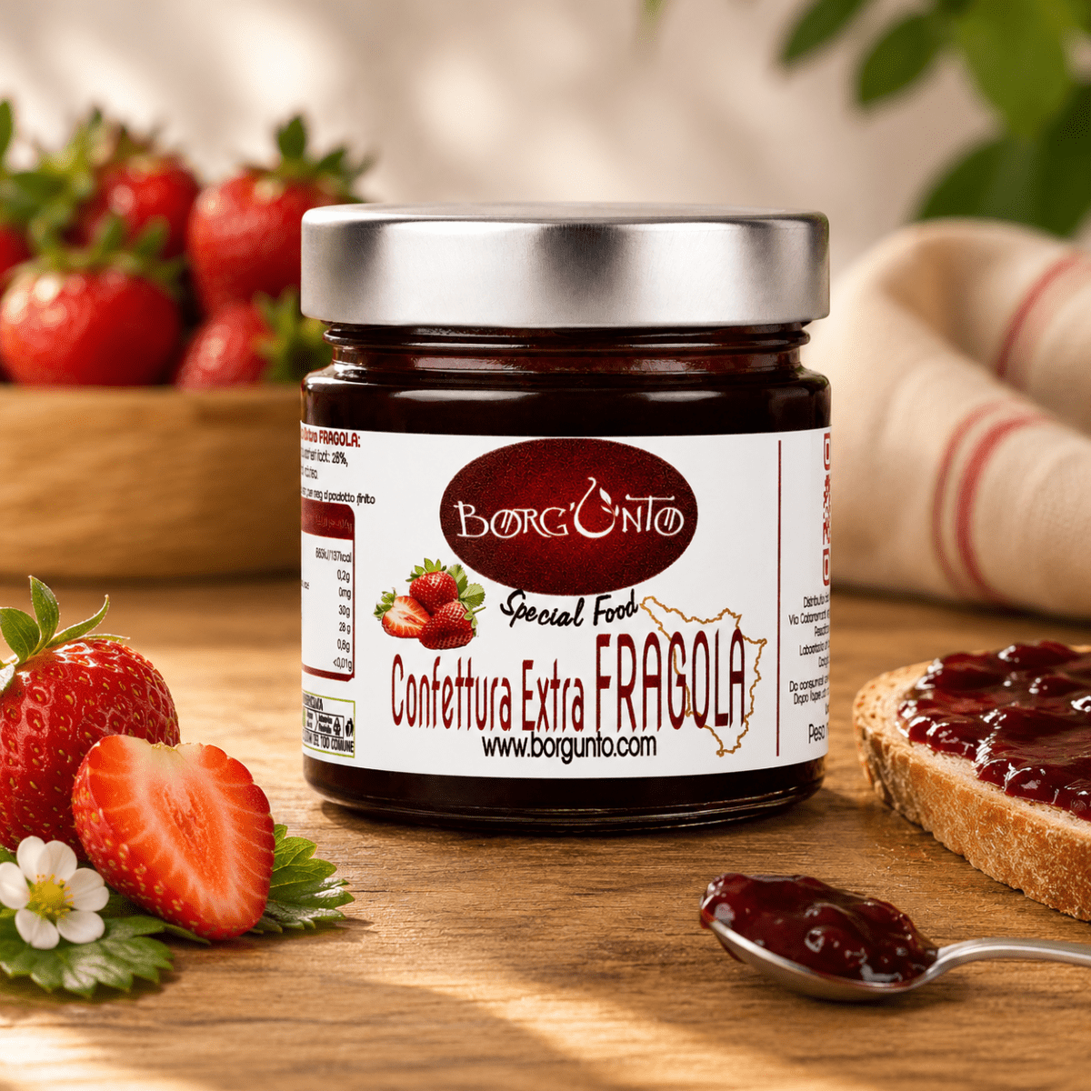 Confettura di Fragola Special Fruit – Borgunto - Borgunto