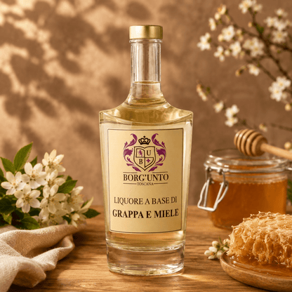 Grappa al Miele di Millefiori – Borgunto - Borgunto