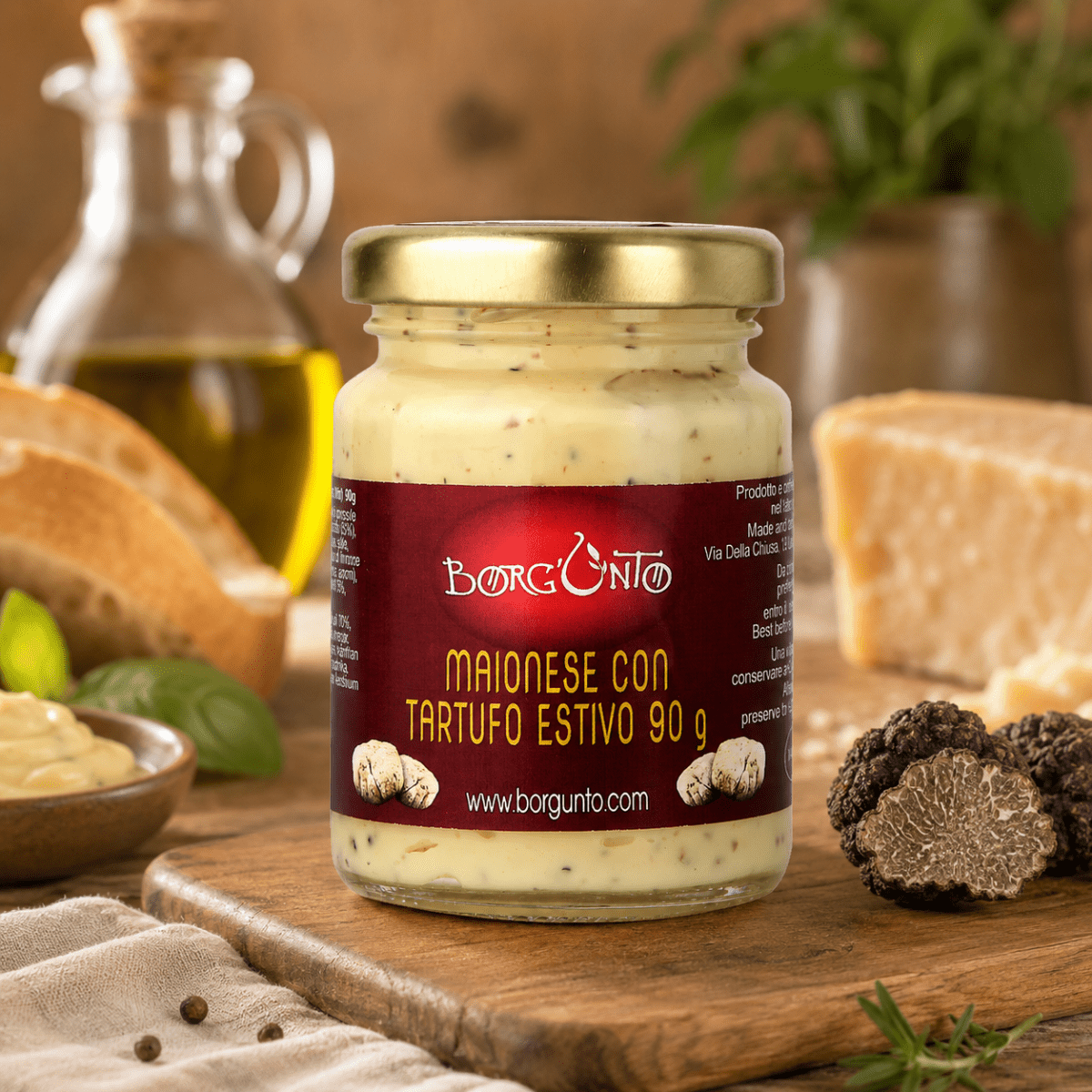Maionese di Tartufo Estivo – Borgunto - Borgunto