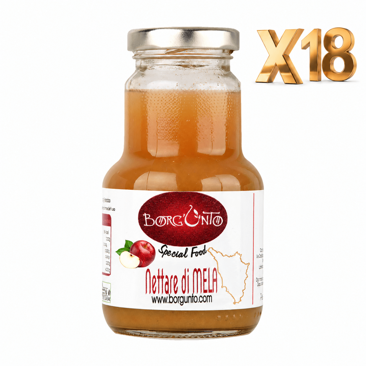 Nettare di Mela Biologico – Borgunto - Borgunto