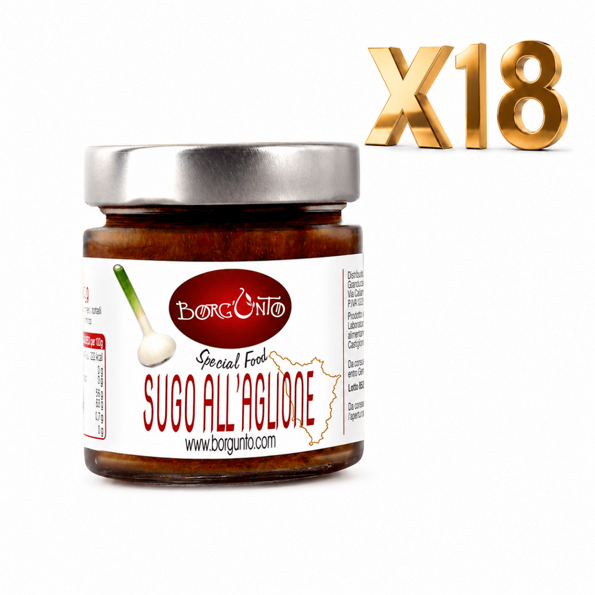 Sugo all’Aglione della Val di Chiana – Borgunto - Borgunto