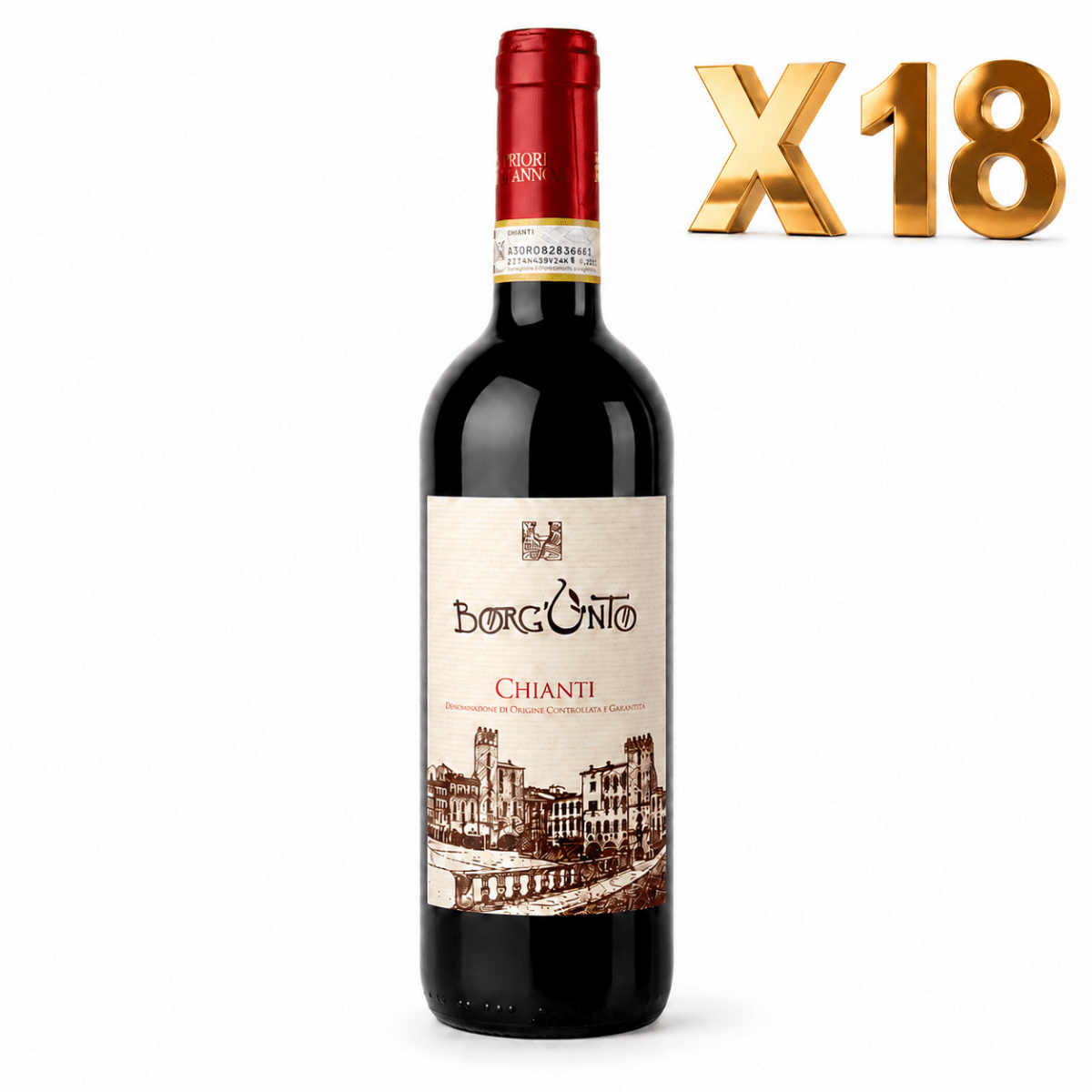 Vino Chianti Rosso DOC – Borgunto - Borgunto